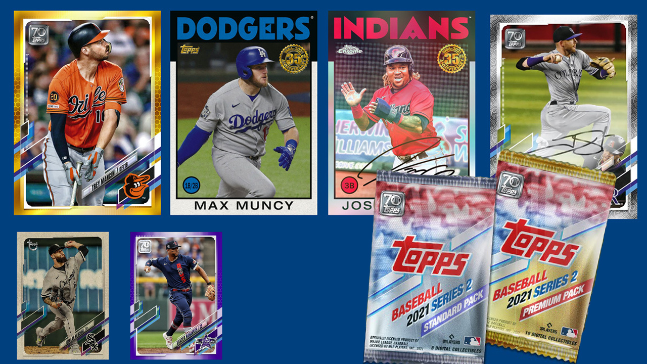 American Collectibles Giant Topps เปิดตัวซีรีส์ 2 MLB NFT Collection