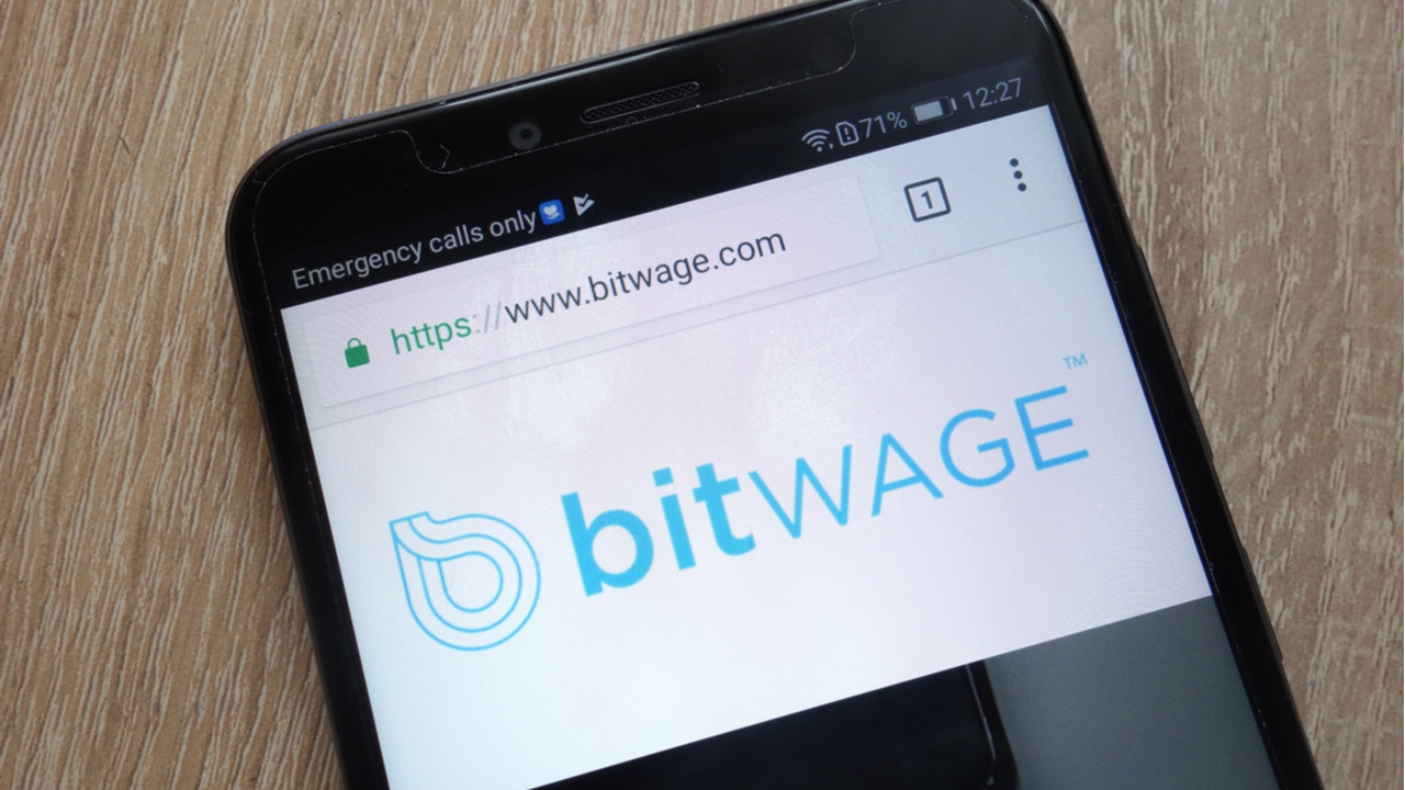 قامت Bitwage بجمع 1.5 مليون دولار في أحدث جولة تمويلية لذكاء بيانات PlatoBlockchain. البحث العمودي. عاي.