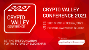 Crypto Valley Conference Kicks off With Unmissable Speaker Line-Up PlatoBlockchain Data Intelligence. Vertical Search. Ai.
