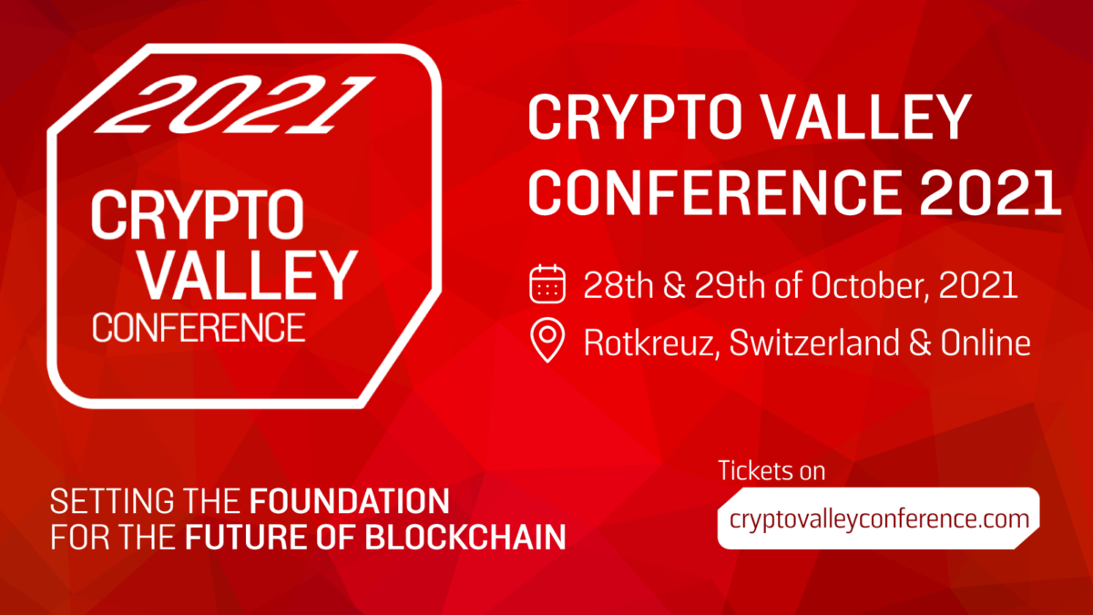 Crypto Valley-konferensen drar igång med en omissbar högtalaruppställning PlatoBlockchain Data Intelligence. Vertikal sökning. Ai.