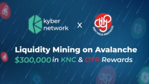 Il protocollo di rendimento DeFi collabora con KyberDMM per aumentare la liquidità dei token DYP sulla data intelligence di Avalanche PlatoBlockchain. Ricerca verticale. Ai.