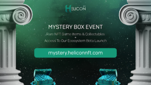 HeliconNFT: o novo ecossistema NFT Play-to-Earn lança evento NFT Mystery Box e parceria Battlefy PlatoBlockchain Data Intelligence. Pesquisa vertical. Ai.