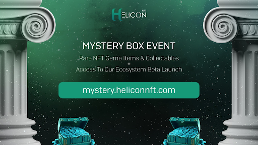 HeliconNFT: All-New Play-to-Earn NFT Ecosystem Launches NFT Mystery Box Event & Battlefy Partnership Mystery Box PlatoBlockchain Data Intelligence. Vertical Search. Ai.