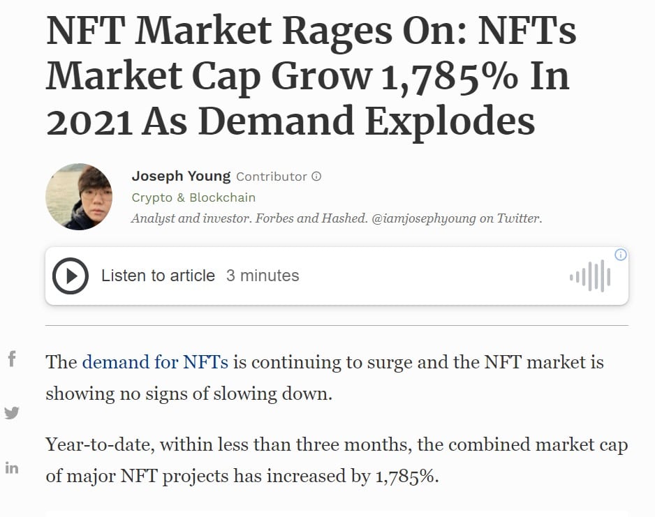 NFT نمو
