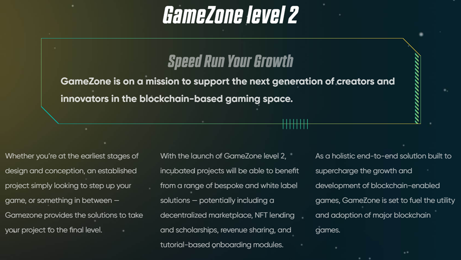 Gamezone'i $GZONE 100-kordne ROI kinnitab Blockchain Gaming PlatoBlockchain Data Intelligence'i elujõulisust. Vertikaalne otsing. Ai.