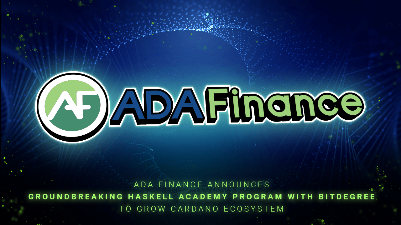 ADA Finance, BitDegree 블록체인 PlatoBlockchain 데이터 인텔리전스와 함께 하스켈 아카데미 프로그램 발표 수직 검색. 일체 포함.