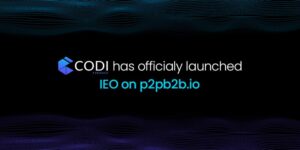 عرض التبادل الأولي (IEO) الخاص بـ CODI Finance هو ذكاء بيانات PlatoBlockchain المباشر. البحث العمودي. منظمة العفو الدولية.