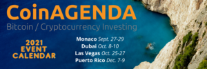 CoinAgenda Europe Announces First Speakers for Crypto and Blockchain Investing Conference September 27-29 PlatoBlockchain Data Intelligence. Vertical Search. Ai.