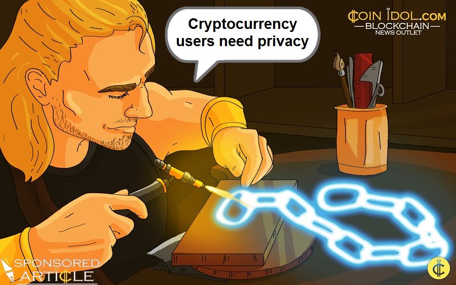 Cryptocurrency users need privacy
