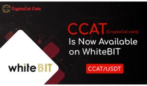 Crypto Exchange WhiteBit แสดงรายการ CryptoCat Token (CCAT) PlatoBlockchain Data Intelligence ค้นหาแนวตั้ง AI.