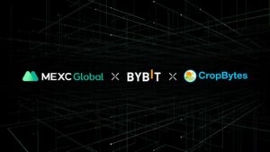 Krüptofarmi ehitaja CropBytes loendid MEXC Global ja Bybit PlatoBlockchain Data Intelligence'is. Vertikaalne otsing. Ai.