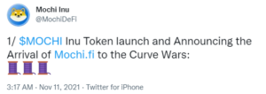 Curve Turns Off Mochi’s Rewards After ‘Amazingly Scammy’ Tactics Trigger Outcry PlatoBlockchain Data Intelligence. Vertical Search. Ai.