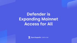 Defender กำลังขยายการเข้าถึง Mainnet สำหรับ PlatoBlockchain Data Intelligence ทั้งหมด ค้นหาแนวตั้ง AI.