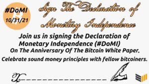 Does The World Need A Declaration Of Monetary Independence? PlatoBlockchain Data Intelligence. Vertical Search. Ai.