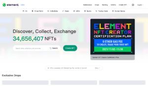 Element NFT Creator Certification Plan, “0 Gas Fee” to Create and Trade NFTs PlatoBlockchain Data Intelligence. Vertical Search. Ai.