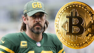Le quart-arrière des Green Bay Packers, Aaron Rodgers, est payé en Bitcoin et offre 1 million de dollars en BTC PlatoBlockchain Data Intelligence. Recherche verticale. Aï.