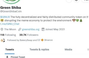Green Shiba Inu se asociará con Bezos Earth Fund para su campaña GoGreen PlatoBlockchain Data Intelligence. Búsqueda vertical. Ai.
