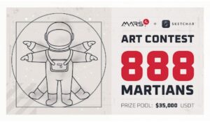 A Mars4 és a Sketchar NFT-versenyt tartanak, hogy a marsiak888 gyűjteményét PlatoBlockchain adatintelligenciává alakítsák. Függőleges keresés. Ai.