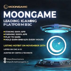 Moongame jest już dostępny na platformie PancakeSwap PlatoBlockchain Data Intelligence. Wyszukiwanie pionowe. AI.