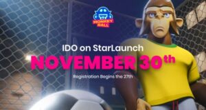 El juego Play-to-Earn MonkeyBall se presentará como IDO insignia inaugural en StarLaunch PlatoBlockchain Data Intelligence. Búsqueda vertical. Ai.