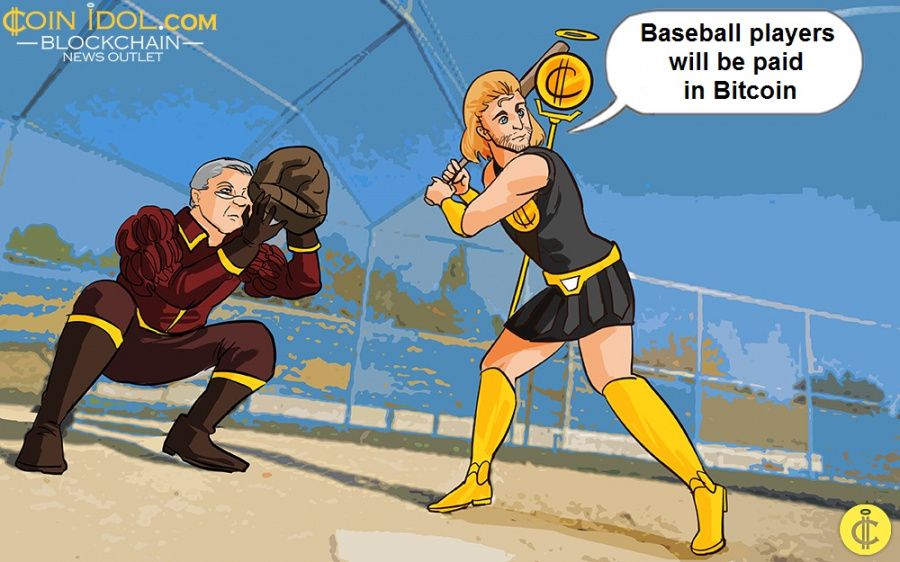 Baseball players will be paid in Bitcoin