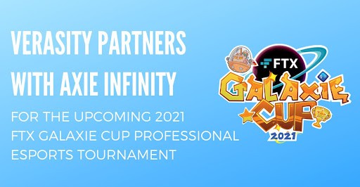Verasity는 FTX Galaxie Cup 프로페셔널 E스포츠 토너먼트 PlatoBlockchain Data Intelligence를 위해 Axie Infinity와 파트너십을 맺었습니다. 수직 검색. 일체 포함.