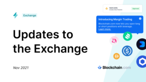 NEW: Blockchain.com Exchange PlatoBlockchain 데이터 인텔리전스 업데이트. 수직 검색. 일체 포함.