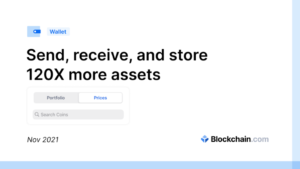 Send, receive, and store 120X more assets PlatoBlockchain Data Intelligence. Vertical Search. Ai.