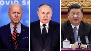 Biden, Putin, Xi, Apakah Mereka Menghancurkan Dunia? Kecerdasan Data PlatoBlockchain. Pencarian Vertikal. ai.