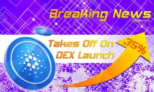 Cardano Takes Off On DEX Launch, ADA Up 35% In a Week PlatoBlockchain Data Intelligence. Vertical Search. Ai.
