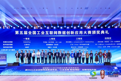 Tim Ilmu dan Inovasi Data CPC Telecom CITIC Memenangkan Kejuaraan Penghargaan "Perkiraan Permintaan Material" dalam Kontes Inovasi dan Aplikasi Data Internet Industri China ke-5, PlatoBlockchain Data Intelligence. Pencarian Vertikal. ai.
