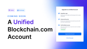 Coming Soon: A Unified Blockchain.com Account PlatoBlockchain Data Intelligence. Vertical Search. Ai.