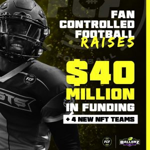 Fan Controlled Football Raises $40 Million Series A Led by Animoca Brands and Delphi Digital streamed PlatoBlockchain Data Intelligence. Vertical Search. Ai.