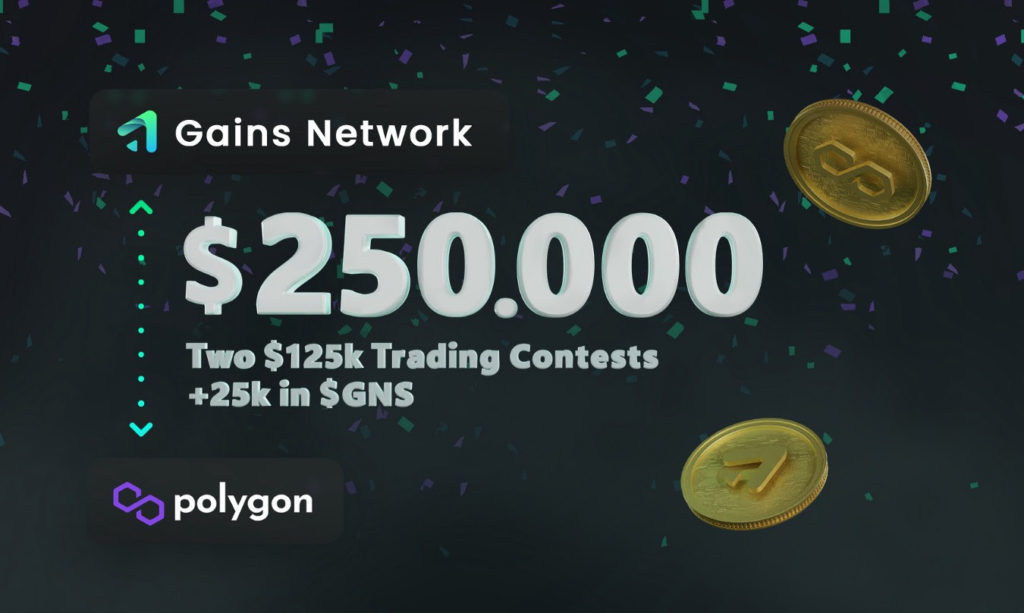 Gains Network Commences Use of $750k Polygon Grant to Grow Decentralized Leveraged Trading Platform gTrade PlatoBlockchain Data Intelligence. Vertical Search. Ai.