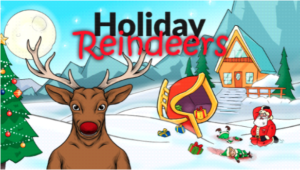 Holiday Reindeers, פרויקט NFT ייחודי, נועד לשחרר את איילי הצפון מ-Santa's Shadow PlatoBlockchain Data Intelligence. חיפוש אנכי. איי.