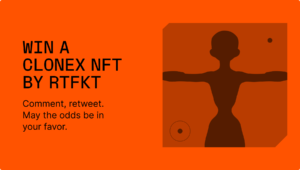 Приєднуйтесь до конкурсу Ledger і виграйте RTFKT CloneX NFT PlatoBlockchain Data Intelligence. Вертикальний пошук. Ai.