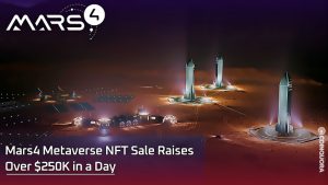 Mars4 Metaverse NFT Sells Like Hotcakes, Raised More than $250K in a Day PlatoBlockchain Data Intelligence. Vertical Search. Ai.