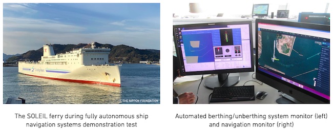 MHI: Vellykket demonstrationstest af verdens første fuldt autonome skibsnavigationssystemer på kystfærge i det nordlige Kyushu PlatoBlockchain Data Intelligence. Lodret søgning. Ai.