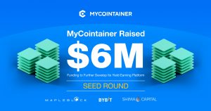 MyCointainer ระดมทุนได้ $6 ล้านในรอบ Seed Round เพื่อพัฒนาแพลตฟอร์มหารายได้ PlatoBlockchain Data Intelligence ค้นหาแนวตั้ง AI.