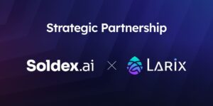 Soldex, Solana-byggede decentraliserede udvekslingspartnere med Larix Protocol PlatoBlockchain Data Intelligence. Lodret søgning. Ai.