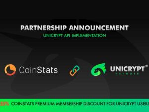 Unicrypt Network Partners with Coinstats to Track Liquidity Locks PlatoBlockchain Data Intelligence. Vertical Search. Ai.