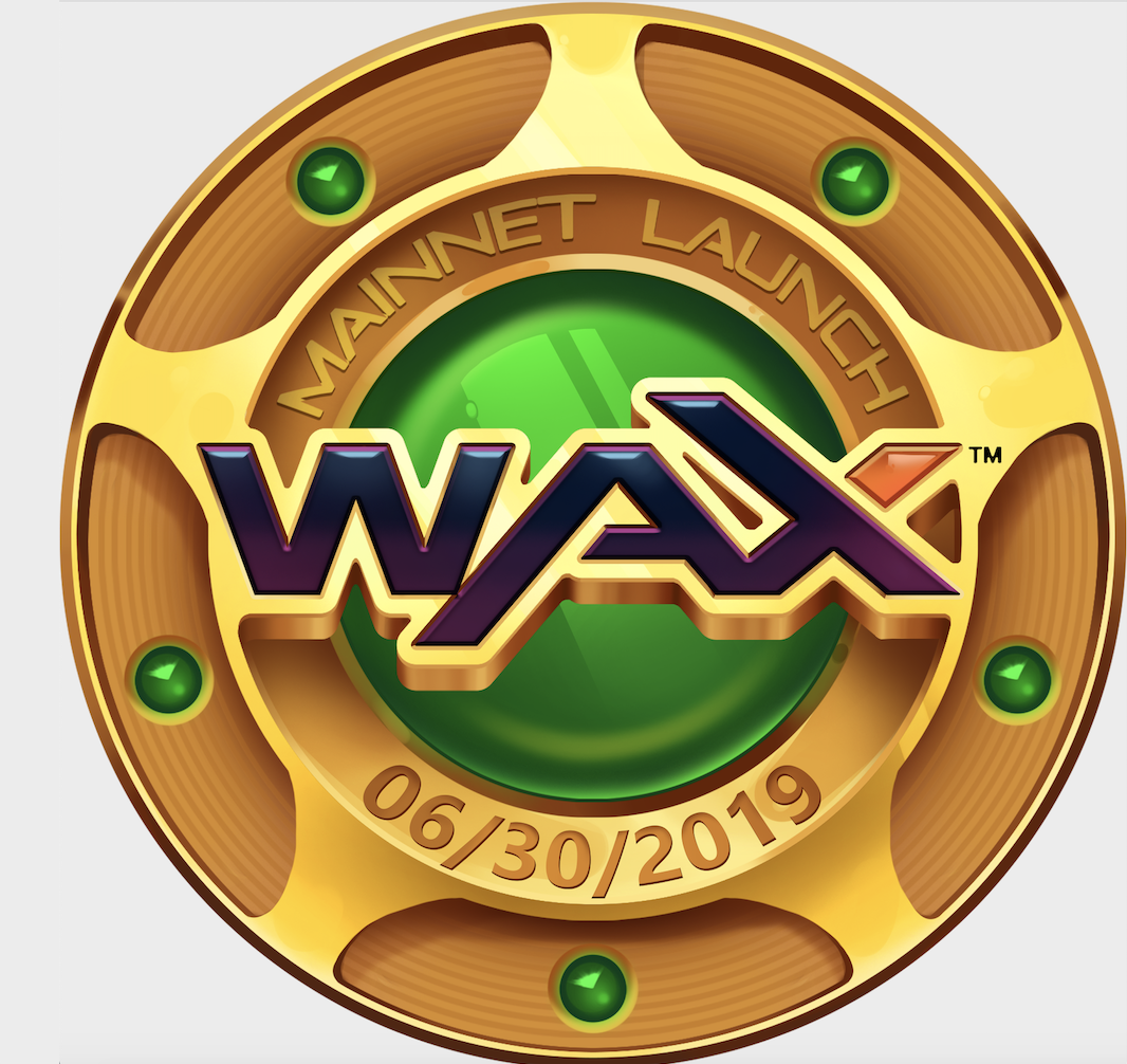 Pin #1 – A celebration of the WAX mainnet launch in 2019 (WAX)