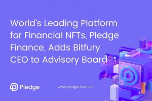 La plataforma líder mundial para NFT financieros, Pledge Finance, agrega al director ejecutivo de Bitfury al consejo asesor PlatoBlockchain Data Intelligence. Búsqueda vertical. Ai.
