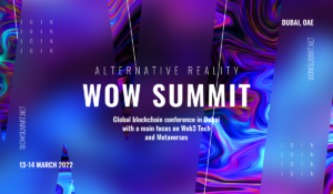 Wow Summit – cel mai mare eveniment blockchain din Dubai PlatoBlockchain Data Intelligence. Căutare verticală. Ai.