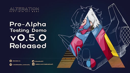 AI Gaming Leader Alteration Az NFT bejelentette az Alpha előtti demó 0.5.0 PlatoBlockchain Data Intelligence kiadását. Függőleges keresés. Ai.