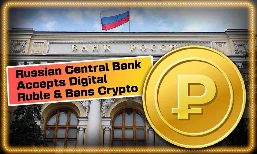 Venemaa Pank teatab digitaalse rubla edust, nõuab krüpto keelusta PlatoBlockchain andmete luuret. Vertikaalne otsing. Ai.