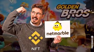 Binance NFT الإعدادية لمجموعة NFT 'Golden Bros' من Netmarble's Presale PlatoBlockchain Data Intelligence. البحث العمودي. عاي.