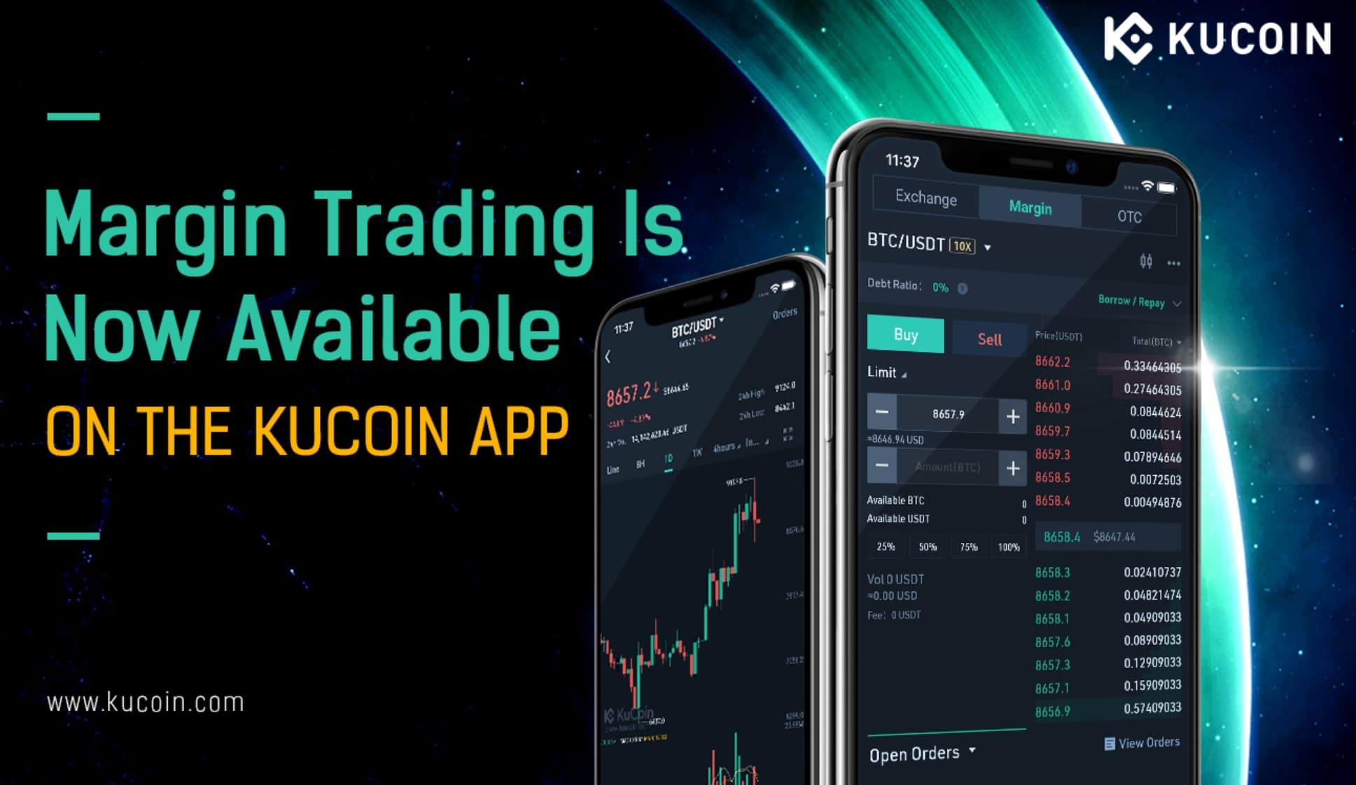 Aplikacija KuCoin