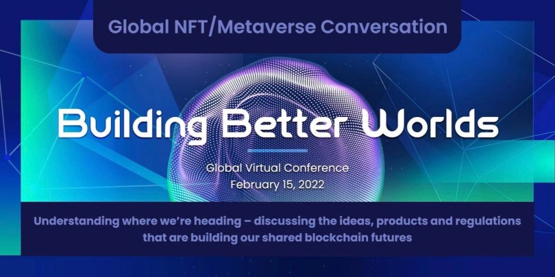 Building Better Worlds lanceert eerste wereldwijde Metaverse-conferentie PlatoBlockchain Data Intelligence. Verticaal zoeken. Ai.