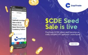 Capitrade IDO Launchpad Records Increasing Interest In Its on Going CDE Seed Sale Event PlatoBlockchain Data Intelligence. Vertical Search. Ai.
